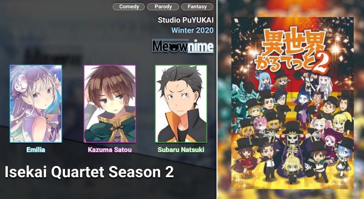 Isekai Quartet Season 2